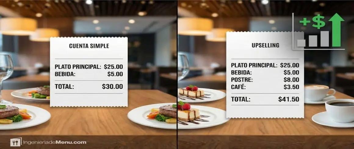Técnicas de upselling en hostelería que realmente funcionan